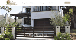 Desktop Screenshot of elegantgaragedoor.com